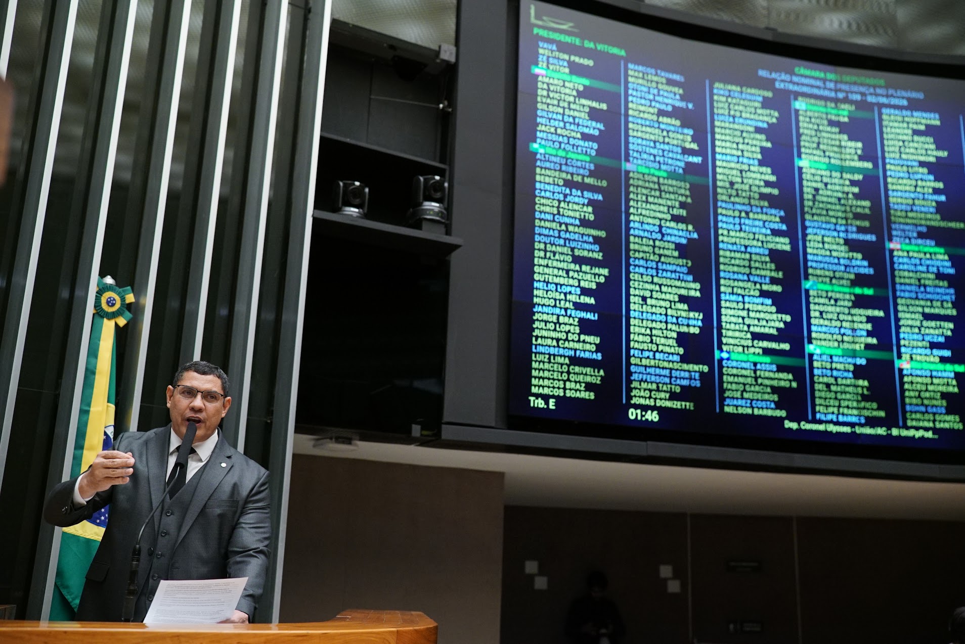 Coronel Ulysses é o deputado mais presente do Acre, com mais de 93% nas votações